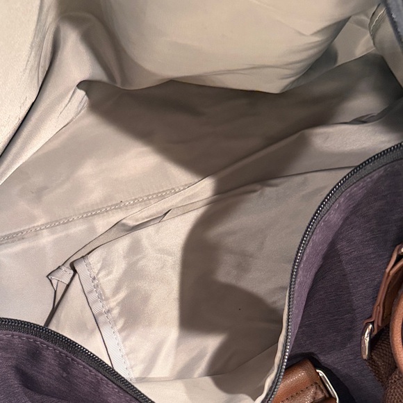 Peter Millar Dark Blue and Brown Duffel Bag - Picture 10 of 13